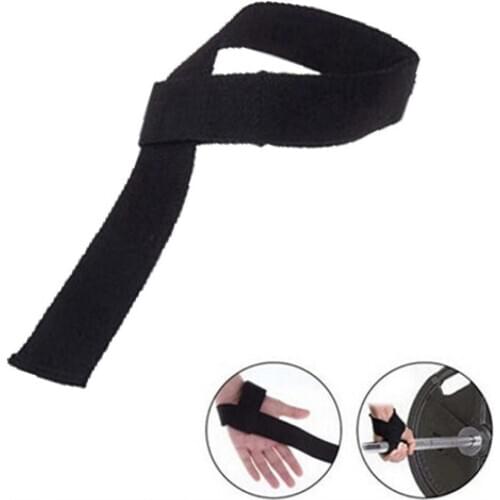 1pcs Fitness Padded Wrist Thumb Brace Strap Power Weight Lifting Hand Wrap Support Gym Training Bar for Wristband Wrist Support