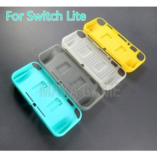 20pcs TPU Protective case For Nintend Switch Lite Mini Case with Protective Hand Grip Skin Shell Cover Game card with package