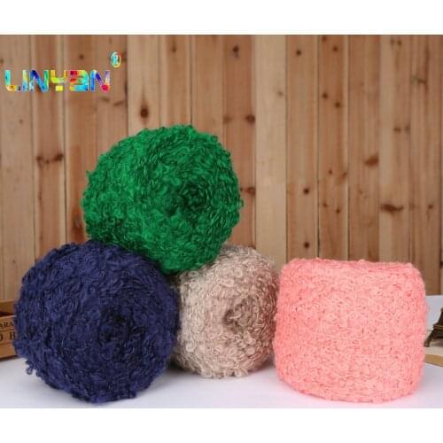 250g 70% wool summer style sewing thread yarn for knitting cotton yarn for crochet Loops wool Dyeing gradient line t49