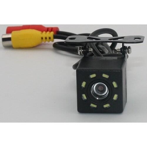 Car Rear View Camera 4 LED Night Vision Reversing Auto Parking Monitor CCD Waterproof 170 Degree HD Video