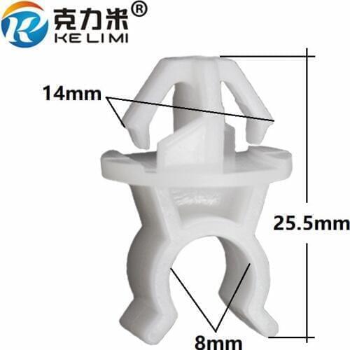 Auto Hood Support Prop Rod Holder Clip Fasteners 8mm hole For Honda 2.4 Accord Odyssey Prelude Retainers Car Styling
