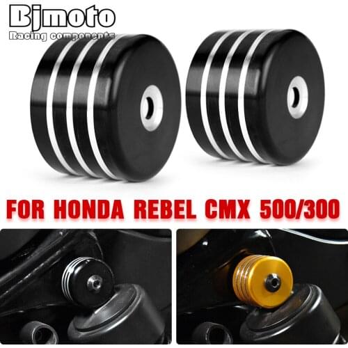 BJMOTO CMX300 CMX500 Motorcycle Rear Shock Absorbers Cap Guard Cover For Honda Rebel CMX 300/500 2017-2020