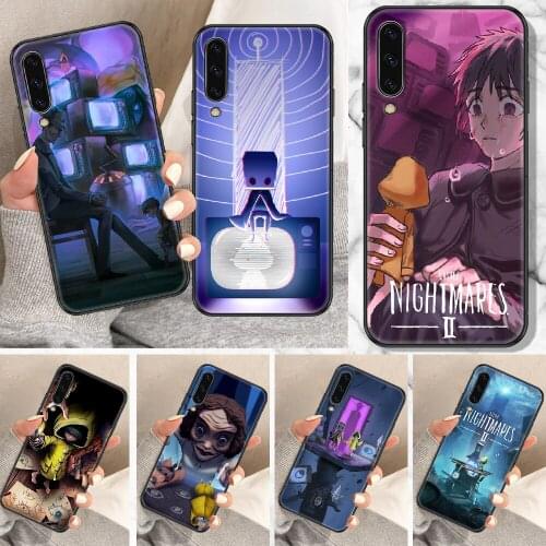 Little Nightmares 2 Phone Case For Samsung Galaxy A 10 12 20E 21S 30 32 40 50 51 52 70 71 72 5 6 7 2016 2018 black fashion coque