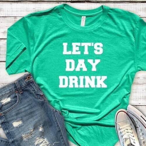 Tee Patricks Day Shirt Lucky Girl Tops Drink Gift for Mom Fashion Women Pattys Day Tshirts Summer Mama s Plus Size 90s