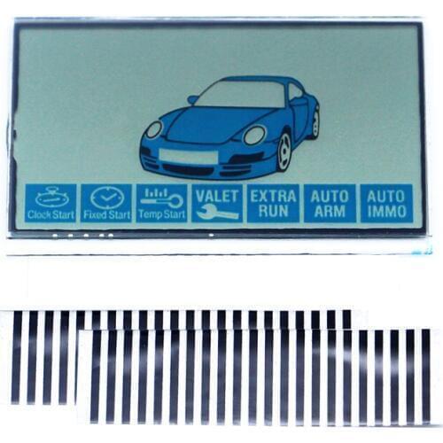 B9 LCD Display Screen Flexible Cable for Starline B9 LCD Keychain Glass Cover Remote Control lcd with Zebra Stripes