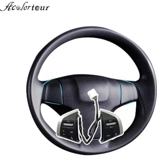 Car Steering Wheel Switch Cruise Speed Audio Adjustment Button Auto Parts For Chevrolet Dmax 2019 For Holden Colorado trucks