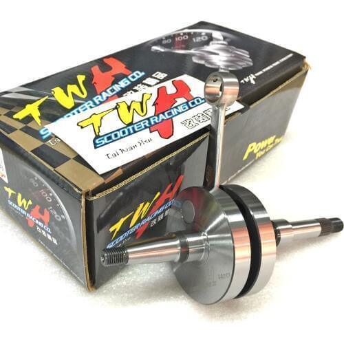 TWH Fully closed crank High quality crankshaft For HONDA DIO AF17 AF18 AF27 AF28 SP SR DIO50 43.2MM+1.8 44MM+2.6 52.6MM+3.0