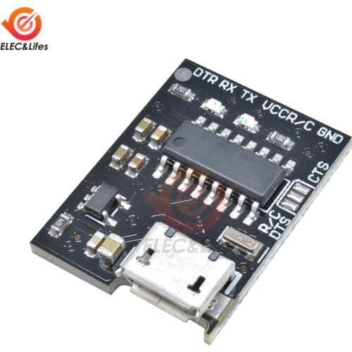 For Wemos CH340G Breakout board 5V 3.3V USB to serial module R/C Port for Arduino flash ESP8266 module