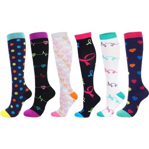 New Compression Stockings Mens And Womens General Varicose Veins Socks To Relieve Fatigue And Pain Fitness Sports Socks