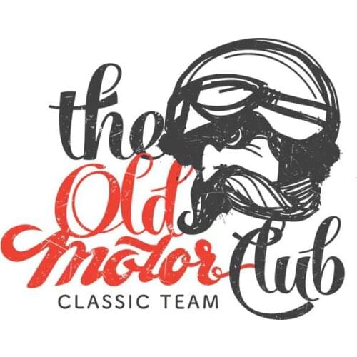 Creative Fine Motorcycle Club Car Bumper Sticker Decoration Door Body Window Vinyl Stickers Colorful Funny Auto Sticker Kk13*5cm