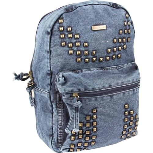 Solo new Denim jeans women men backpack casual jeans bags teenage girls small backpack women backpack