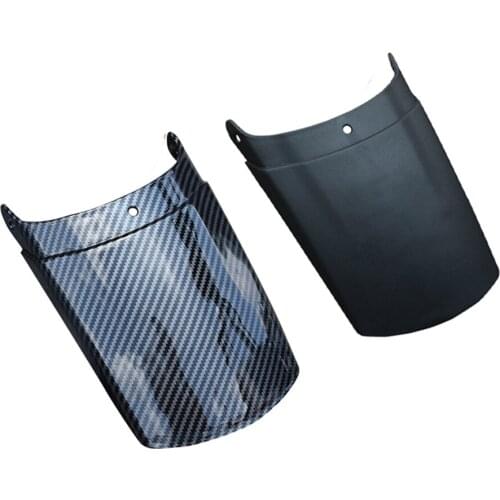 Motorcycle Front Fender Rear Hugger Extention Long Fairing For Yamaha MT09 NMAX Universal Black Carbon Fiber Printed