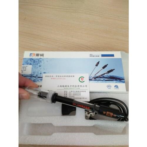 Shanghai Lei magnetic 501 rechargeable composite ORP electrode / redox electrode laboratory ORP BNC connector