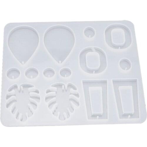 DIY Earrings Pendant Mold Handmade Dangle Eearrings Silicone Mold for Jewelry Making Tools