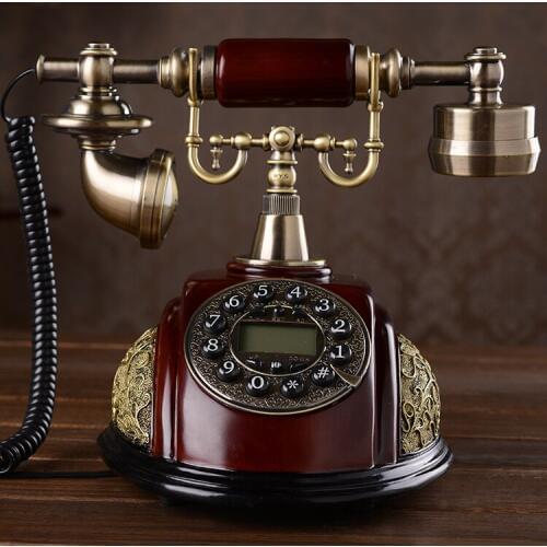 Antique telephone vintage telephone fashion household landline telephone/Handsfree / backlight / Caller ID