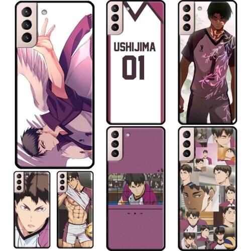 Ushijima Wakatoshi Haikyuu!! Soft Case For Samsung Galaxy S21 Ultra S20 FE S8 S9 S10 Note 10 Plus Note 20 Ultra Coque
