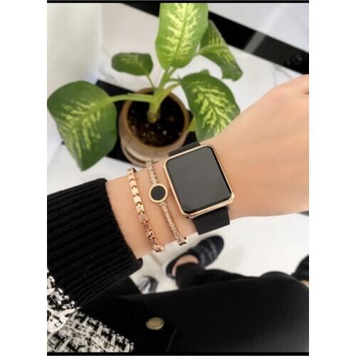 YENİ ÜRÜN Bay &bayan Çelik Dijital Led Dokunmatik Kol Saati