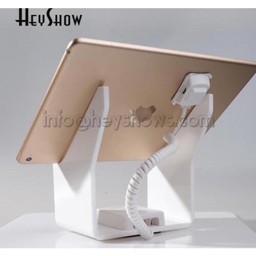 10PCS Tablet Security Display Stand Ipad Burglar Alarm System Holder Apple Tablet Anti-Theft Device For Retail Shop Sales