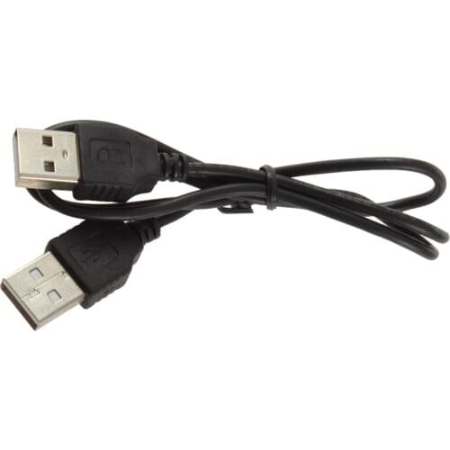 10pcs High Quality 1.2m Black USB 2.0 Male To Male M/M Extension Connector Adapter Cable Cord Wire hot new