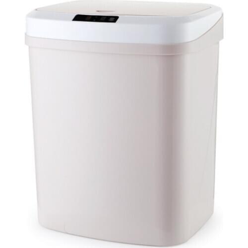 16L Automatic Sensor Bin Odor SealPlastic Smart Trash Can Automatic Touchless Dustbin Lid Prevent Smell overflow