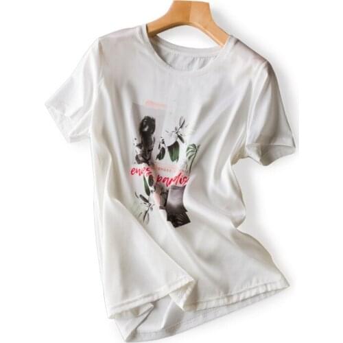 2021 Fashion loose cotton casual breathable womens Short Sleeve T-Shirt