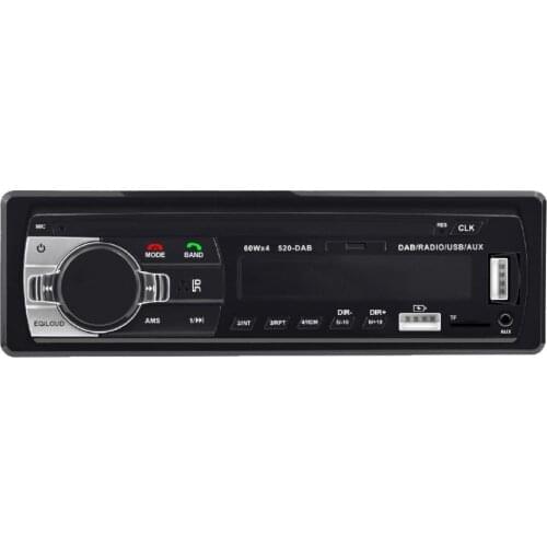 50% Hot Sell 520DAB Car Radio Player Bluetooth Card Insert Practical U Disk Radio MP3 Player for Vehicles