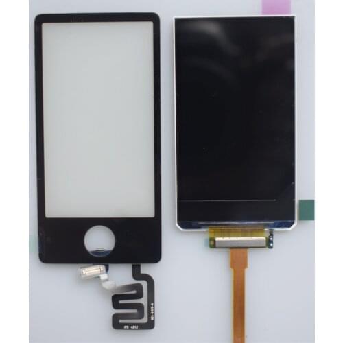 For iPod Nano 7 7th LCD Display Touch Screen Digitizer Assembly Replacement Parts For Nano7 2.5" LCDs Screen