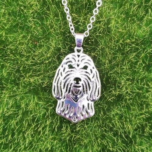 Petit Basset Griffon Vendeen 4 Colors Dog Animal Pendant Necklace Gold Jewelry For Male Women Drop Shipping N193