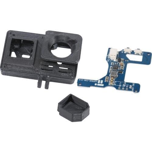 IFlight 3D printed TPU Naked GoPro Hero 8 Case TPU with BEC Board（GH 1.25 3P connector）for ProTek25/ProTek35/Alpha C85 FPV part