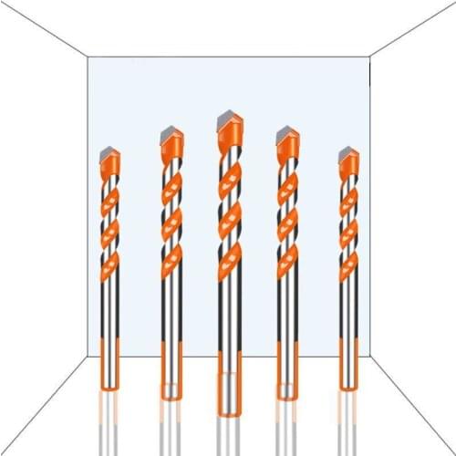1pcs 6mm-12mm Multifunction Drill Bits Set Ceramic Wall Tile Marble Glass Punching Hole Saw Drilling Bits Working For Power Tool