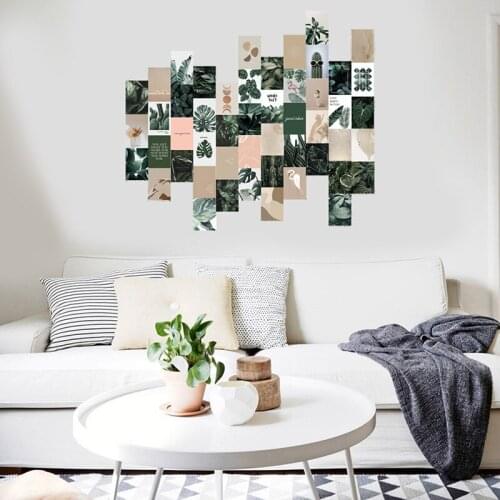 50pcs Wall Collage Kit Aesthetic Pictures Wall Art Collage Kit Wall Art Aesthetic Pictures For Boho Room Decor Living Room Decor