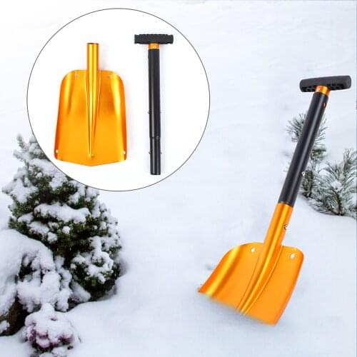 100% Brand New And High Quality Aluminum Outdoor Multifunction Folding Snow Mud Shovel For Climbing Camping Tool