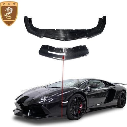 Carbon fiber front lip for Lamborghini LP700 carbon fiber front chin for Lamboghini Aventador front spoiler