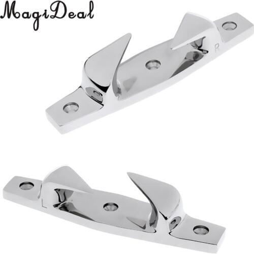 2 Pieces 6' 152mm Skean Boat Bow Fairlead Cleat Chock Sailing Yacht Mooring Cleat Boat Accessories