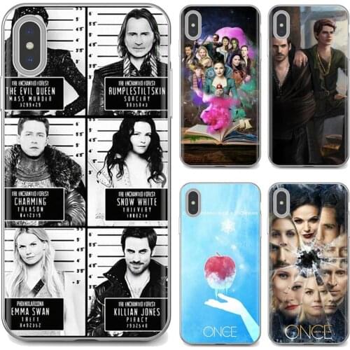 Silicone Case For iPhone iPod Touch 11 12 Pro 4 4S 5 5S SE 5C 6 6S 7 8 X XR XS Plus Max 2020 Once Upon A Time book