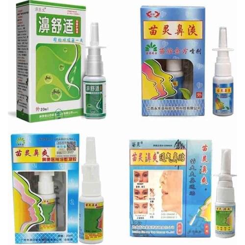 Nasal Spray Nose Care Chronic Rhinitis Sinusitis Spray Herb Health Treatment Rhinitis Chinese Care Medical Spray Traditiona P2U7