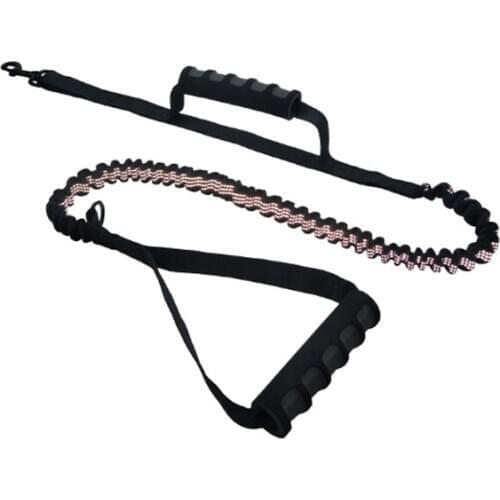 Dog Leash Elasticity Rope With 2 Handle Night Reflective Protection Pet Dog Vest Leash For Small Medium Dog Lead