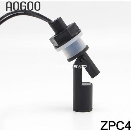 2Pcs/lot ZPC4 220V M16*2.0mm Normal Closed Water Level Sensor Side Mount Float Switch