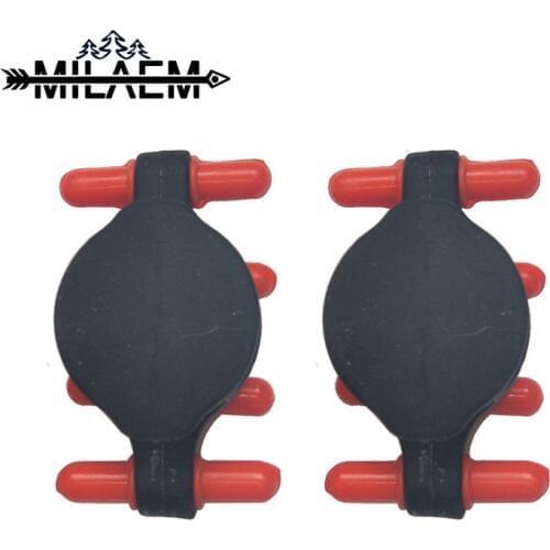 2 pcs Archery Compound Bow Stabilizer Bow limbs Stabilizer Silencer Vibration Absorber For Outdoor Shooting Hunting Accessories