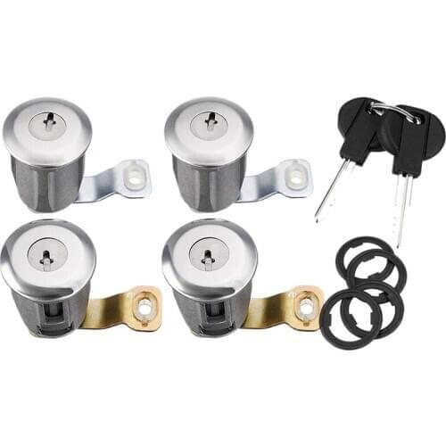4Pcs Car Barrel Door Locks Keys Set 252522 9170.G3 for Peugeot Partner Citr0En Xsara 1996 - 2007