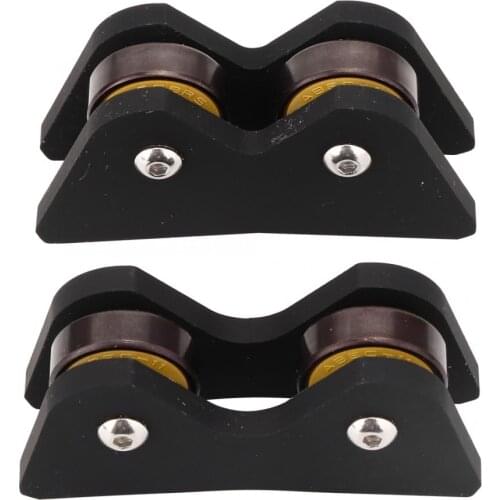 Billiard Cue Straightness Checker 2 Pcs Durable Pool Billiard Cue Snooker Club Roller Straightness Detector Checker Inspect Tool