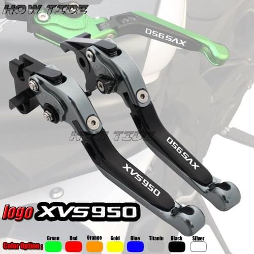 For Yamaha XVS950 XVS 950 BOLT C SPEC/BOLT R SPEC Motorcycle CNC Aluminum Adjustable Folding Fold Extendable Brake Clutch Levers