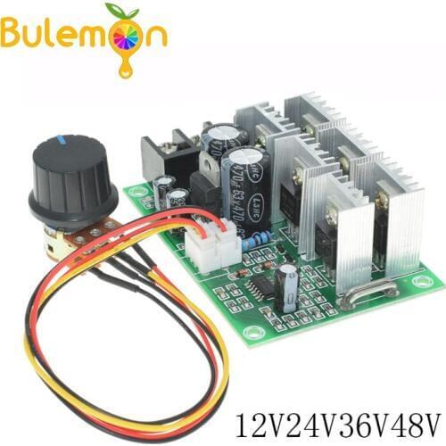 DC Motor Supporting Governor Brush Motor Controller Module Stall Protection Soft Start 12V-55