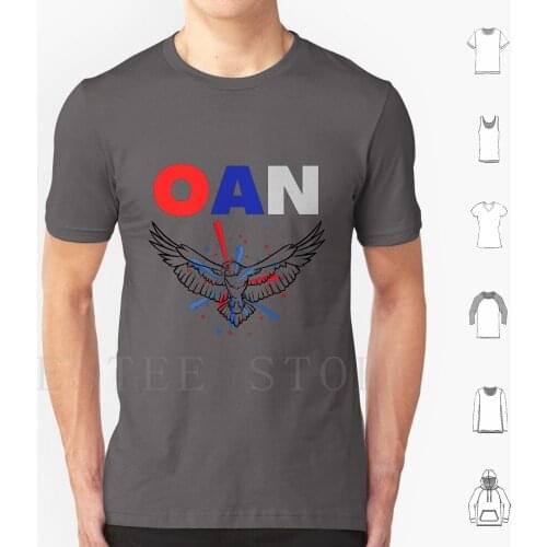 Oan T Shirt Men Cotton 6xl Oan Oan Sense News New One America New America Fake News Mike Tendencies Republican Fake Flag