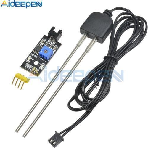 Soil Hygrometer Humidity Detection Module Moisture Water Detection Sensor Soil Moisture Tester Detector for Arduino DIY Kit