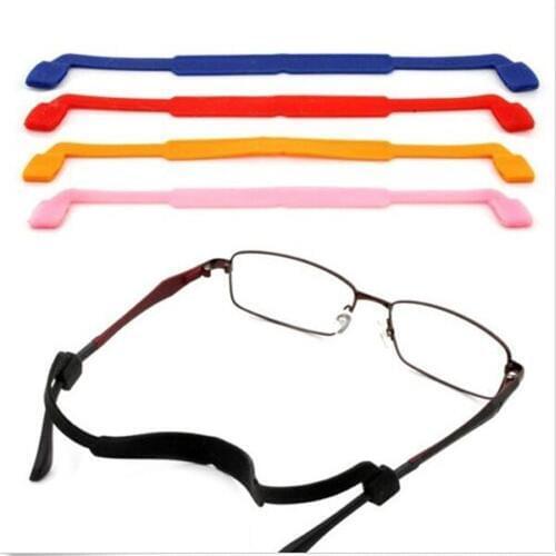 Hot Sale 1PC Magnetic Silicone Eyeglasses Strap Glasses Sunglasses Sports Band Cord Holder Anti-Slip String Glasses Ropes