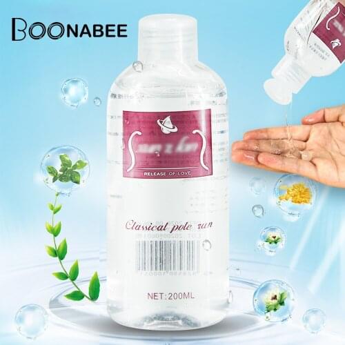 200Ml Water Base Lubricant of Sex Anal Oil ,vagina Gel Intimate Body Spa Massage Oil Japan Av Lube Cream for Adults Masturbation