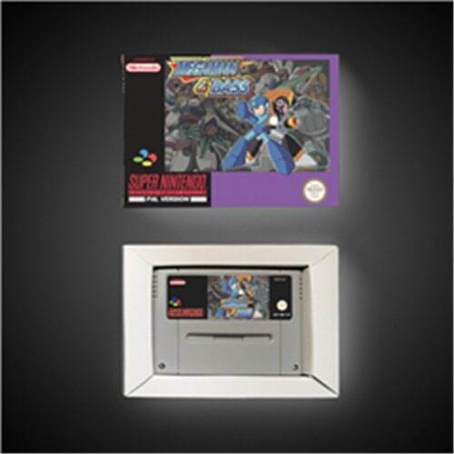 Mega Man & Bass - EUR Version RPG Game Card Battery Save With Retail Box