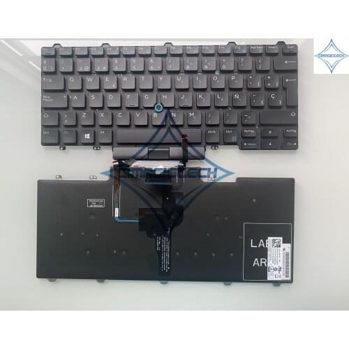 New For Dell Latitude 14 5000 3340 e3340 5450 7450 3350 E5450 E5470 E7450 E7470 Latin La SP Spanish Laptop Keyboard with backlit