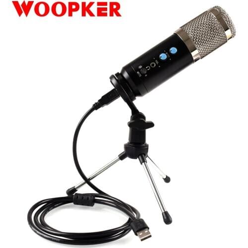 Computer Microphone Karaoke Studio Usb Condenser Microfone for Youtube Gaming Recording Mic with Tripod